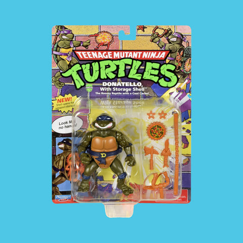 Donatello with Storage Shell Actionfigur Teenage Mutant Ninja Turtles
