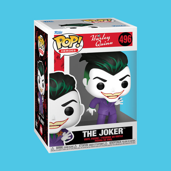 The Joker #496 Funko Pop! Heroes DC Harley Quinn — Pop Hunt Thrills