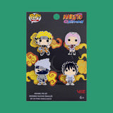 Naruto Shippuden Funko Pop! Pin 4-Pack