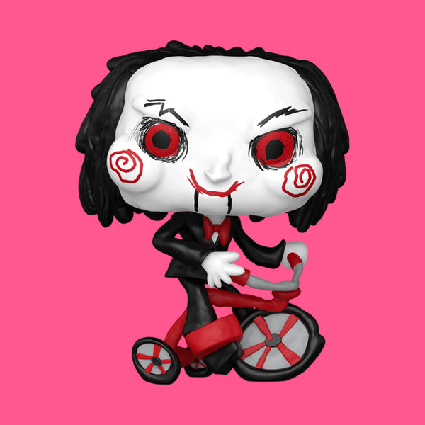 Pre-Order) Billy The Puppet on bike (Horror Doodle) Funko POP! Saw