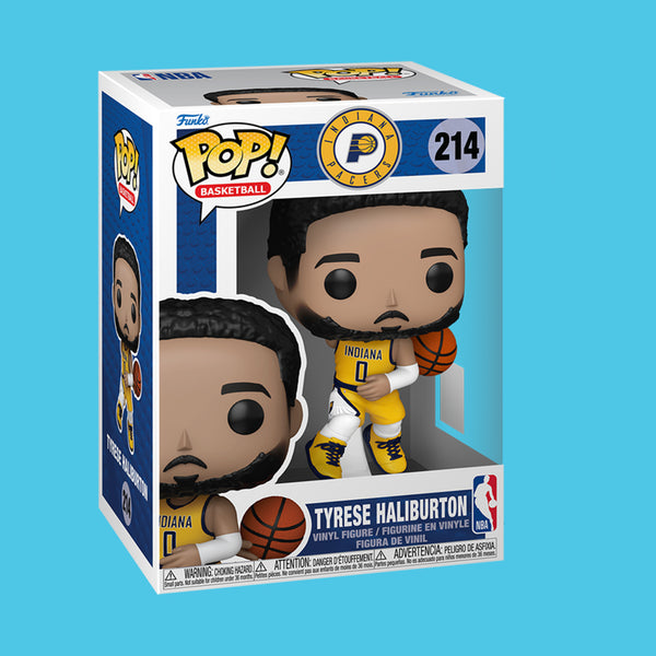 Pre-Order) Tyrese Haliburton (214) Funko Pop! NBA – Nerdy