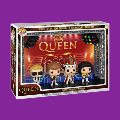 (leicht beschädigter Karton) Queen in Wembley Stadium Deluxe Funko Pop! Moment (06)