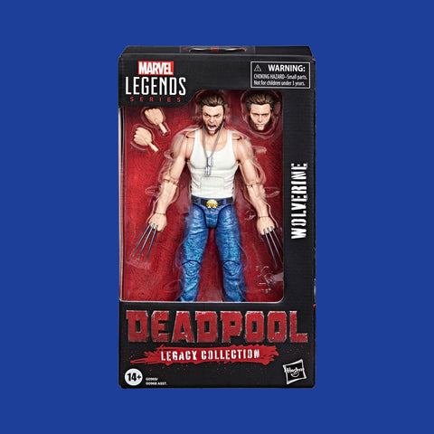 (Pre-Order) Wolverine Actionfigur Hasbro Marvel Legends Deadpool Legacy Collection