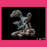Blue & Beta PVC Statue Iron Studios Jurassic World