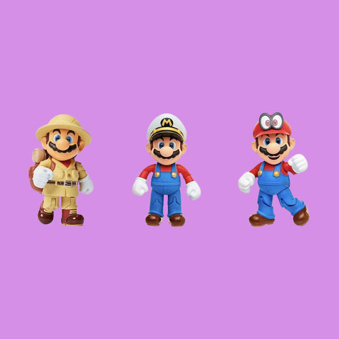 Super Mario Odyssey 3er Pack Actionfiguren Nintendo