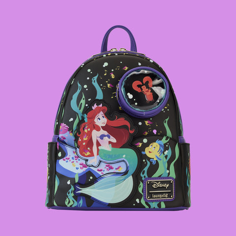 (Pre-Order) Life Is The Bubbles Mini Backpack Loungefly Disney The Little Mermaid