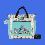 Disney100 All Over Print Convertible Tote Bag Loungefly Disney