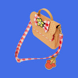 Minnie Mouse Picnic Basket Crossbody Bag Loungefly Disney