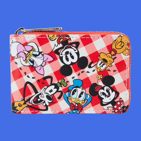 (Pre-Order) Mickey & Friends Picnic Wallet Loungefly Disney