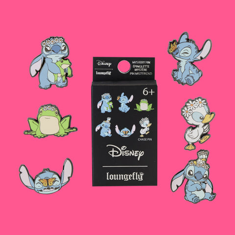 (Pre-Order) Springtime Stitch Pin Loungefly Disney (Blindbox)