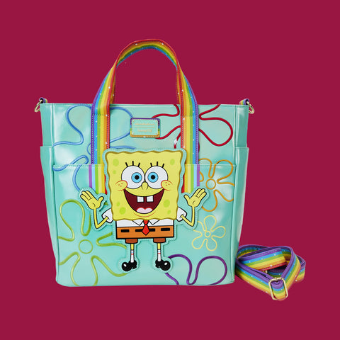 Spongebob Convertible Tote Bag Loungefly Nickelodeon