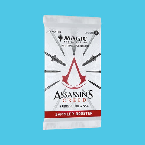 (Pre-Order) Magic The Gathering Assassin's Creed Sammler Booster (Deutsch)