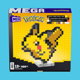 Pikachu Pixel Art Mattel MEGA Bauset Pokémon