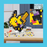 Pikachu Pixel Art Mattel MEGA Bauset Pokémon