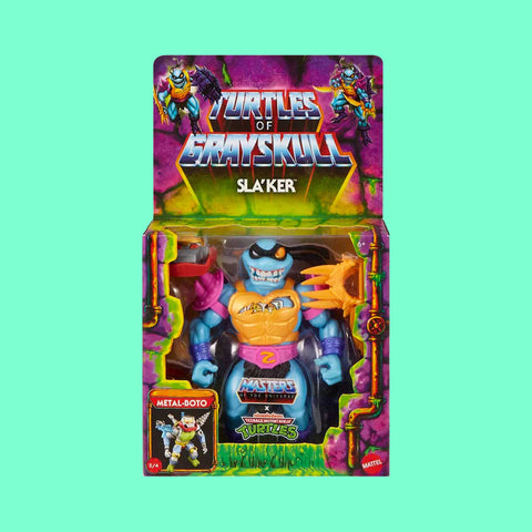 Sla'ker Actionfigur Mattel Turtles of Grayskull