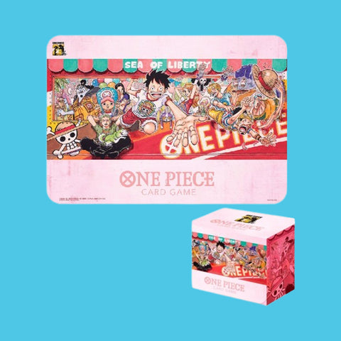 One Piece Card Game Spielmatte & Kartenbox Bandai