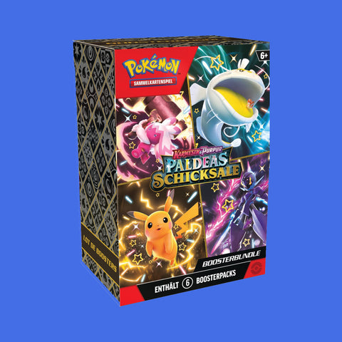 Pokémon Karmesin & Purpur: Paldeas Schicksale Booster Bundle (Deutsch)