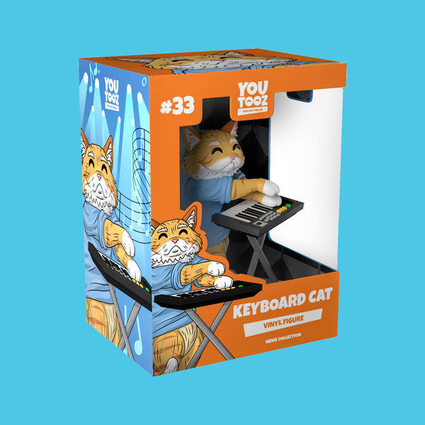 Keyboard Cat Vinylfigur Youtooz Meme Nerdy Terdy Gang