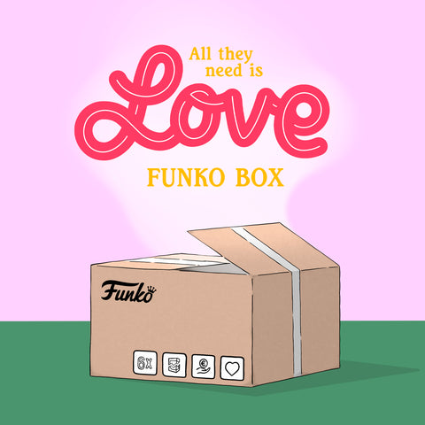 Die „All They Need is Love“ Box (6 Funko POPs! mit leicht beschädigter Verpackung aus unserem Sortiment)