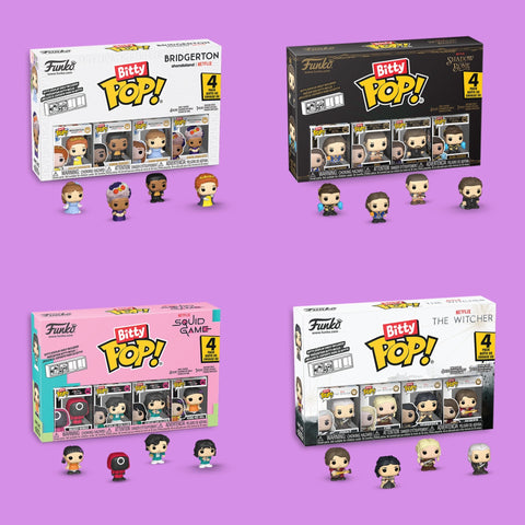 (Pre-Order) Netflix Funko Bitty Pop! 4-Pack