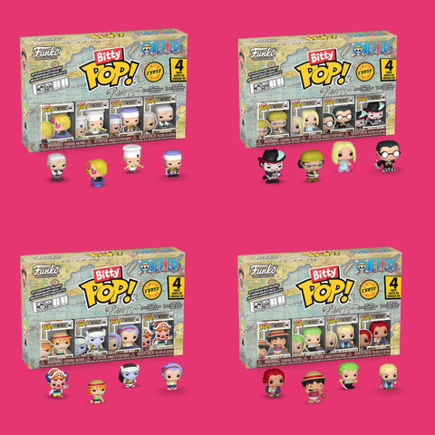 (Pre-Order) One Piece Funko Bitty Pop! 4-Pack