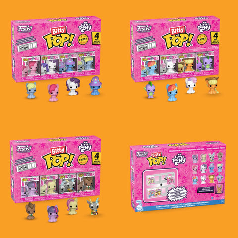 (Pre-Order) My Little Pony Funko Bitty Pop! 4-Pack