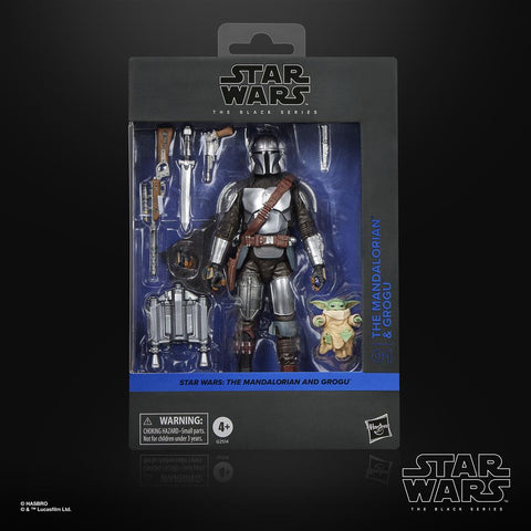 (Pre-Order) Mandalorian & Grogu Actionfigur Hasbro Star Wars Mandalorian & Grogu Black Series (Copy)