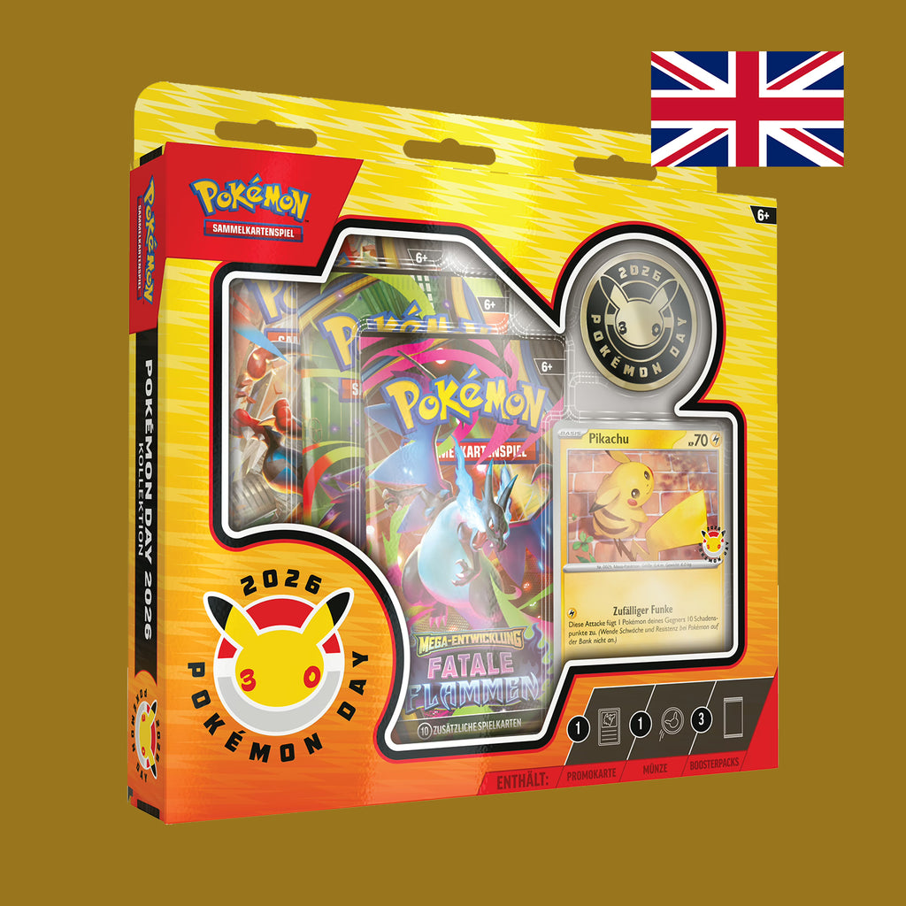 (Pre-Order) NUR 3 PRO KUNDE Pokémon Day 2026 Special Collection (englisch)