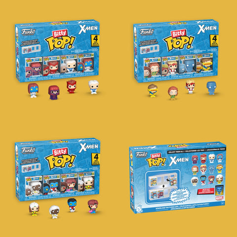 (Pre-Order) X-Men Funko Bitty Pop! 4-Pack