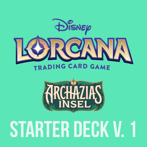 (Pre-Order) Disney Lorcana Archazia's Insel Starter Deck 1 (deutsch)