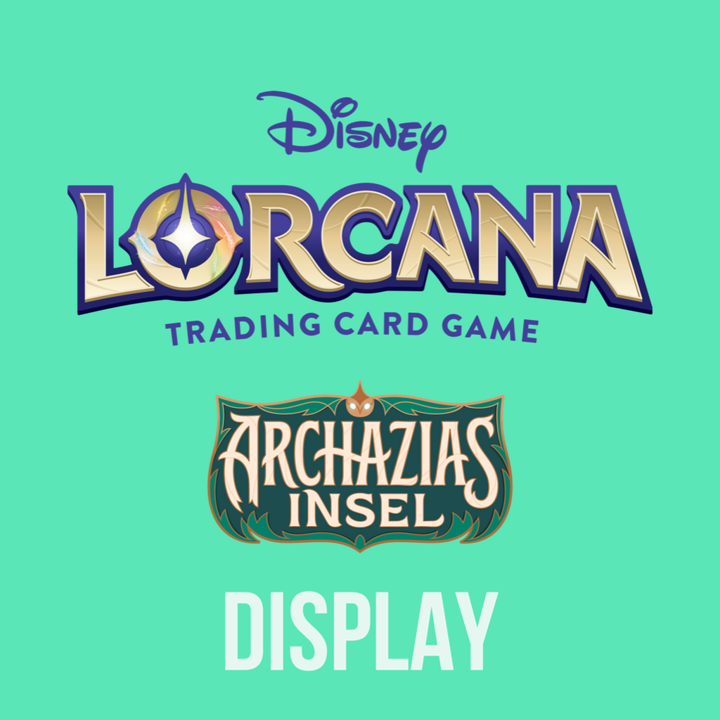 (Pre-Order) Disney Lorcana Archazia's Insel Display mit 24 Boostern (deutsch)