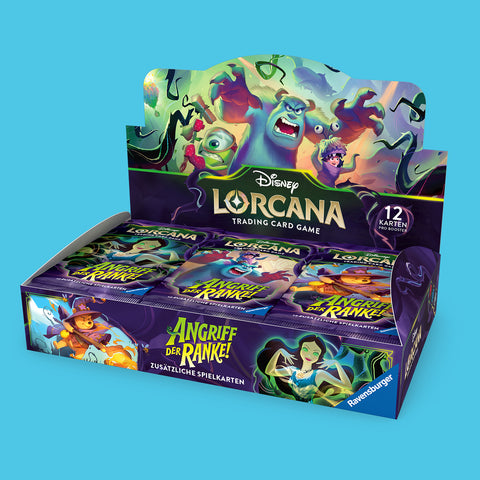 (Pre-Order) Disney Lorcana Angriff der Ranke! Display (sealed, 24 Booster) deutsch