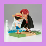 Monkey D. Luffy & Shanks PVC Statue Banpresto One Piece