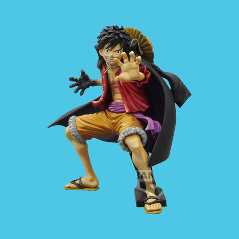 Monkey D. Luffy Wanokuni Manga Dimensions PVC Statue Banpresto One Piece: King of Artist