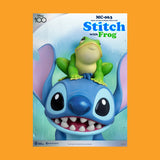 (Ausstellungsstück) Stitch with Frog Master Craft Statue (MC-063) Beast Kingdom Disney Lilo & Stitch (Limited)