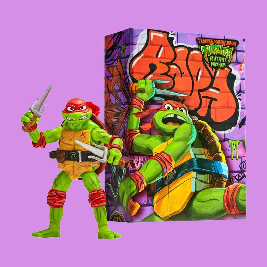 Raphael Comic Con Turtles Actionfigur Teenage Mutant Ninja Turtles: Mutant Mayhem