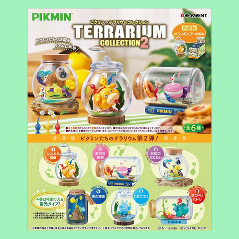 Pikmin Terrarium Collection 2 (Blindboxen) Re-Ment Nintendo Pikmin