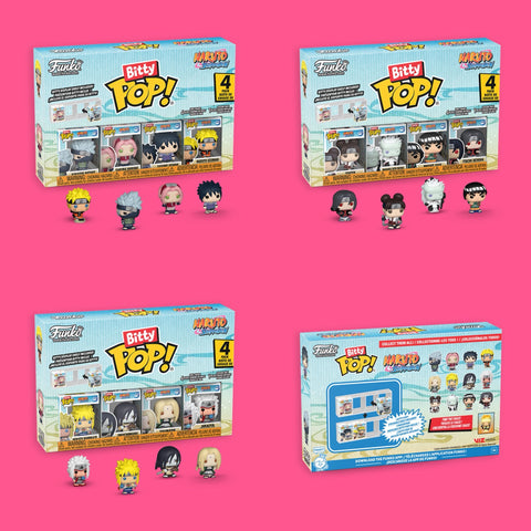 (Pre-Order) Naruto Funko Bitty Pop! 4-Pack