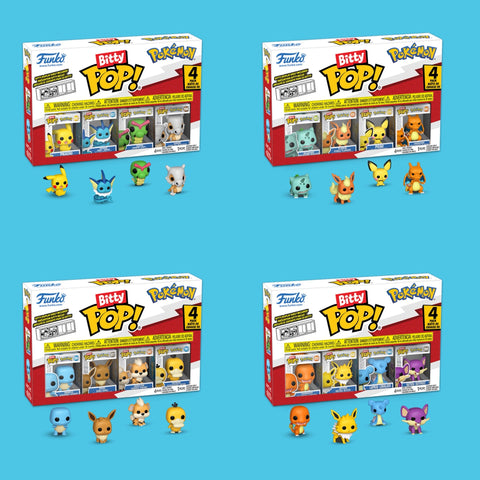 (Pre-Order) Pokémon Funko Bitty Pop! 4-Pack