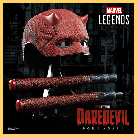 (Pre-Order) Daredevil: Born Again Premium Roleplay Maske und Schlagstock Hasbro Marvel Legends