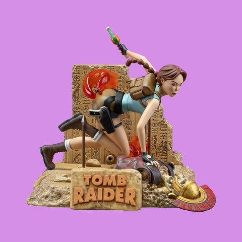 Tomb Raider 1996 PVC Statue Lara Croft Classic Era 17cm Dark Horse