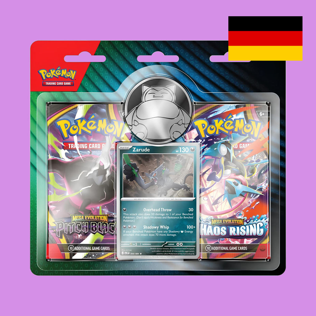 (Pre-Order) NUR 2 PRO KUNDE - Pokémon Mega-Entwicklung 2-Pack Blister "Zarude" deutsch)