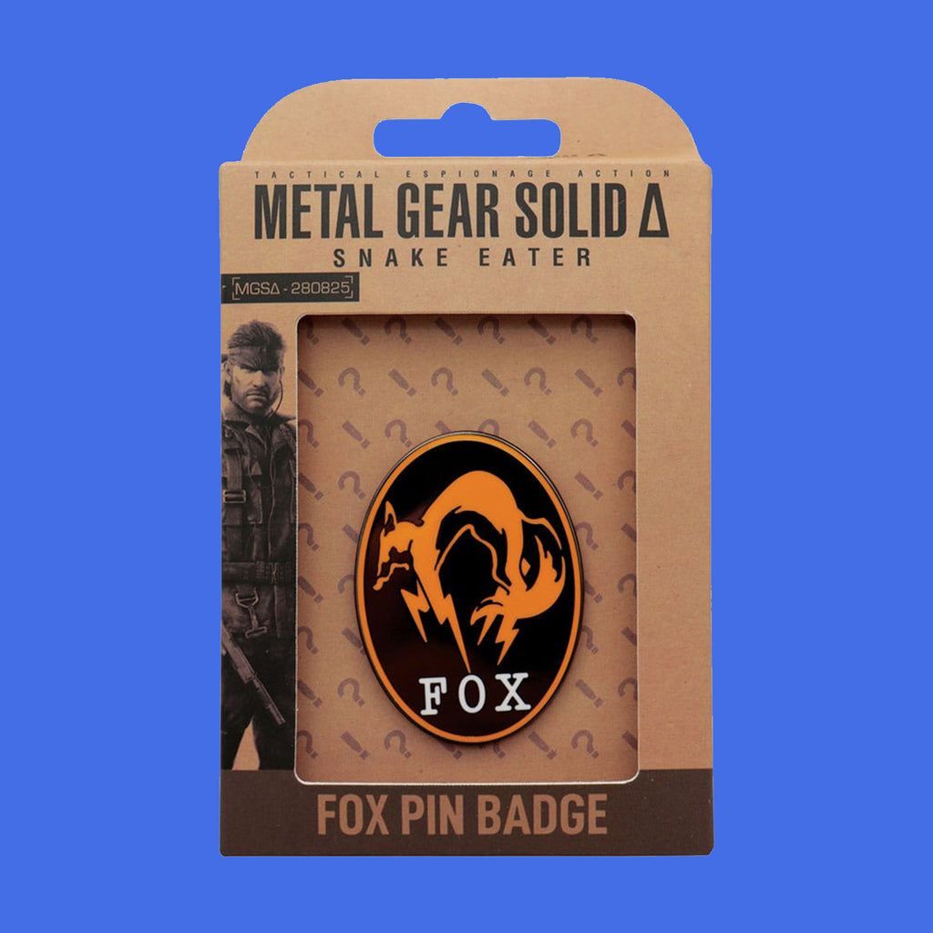 Fox Metal Gear Solid Delta limitierter Ansteck-Pin  Fanattik
