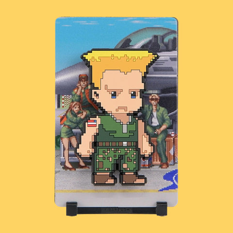 Guile 11 cm Magnet-Sammelfigur FiGGYZ Street Fighter 2