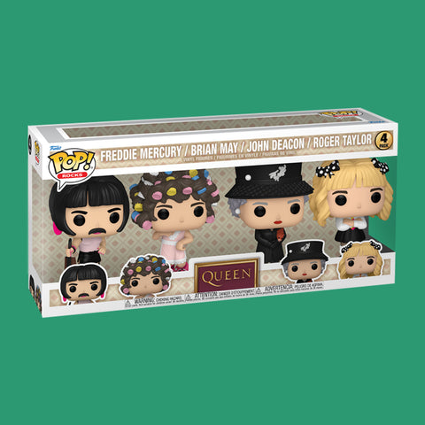 (Pre-Order) I want to break free Funko Pop! 4-Pack Queen