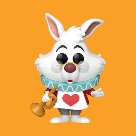 (Pre-Order) White Rabbit with Horn (1772) Funko Pop! Disney's Alice im Wunderland