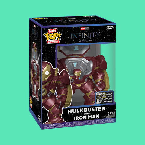 (Pre-Order) Hulkbuster with Iron Man Funko Bitty Bot POP! Marvel Infinty Saga