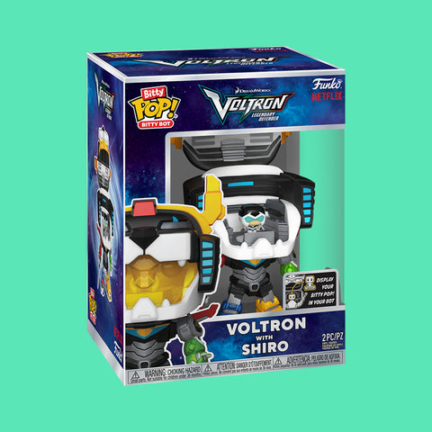 (Pre-Order) Voltron with Shiro Funko Bitty Bot POP! Voltron