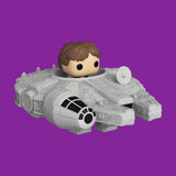 (Pre-Order) Han Solo with Millennium Falcon Funko Bitty POP! Rides Star Wars