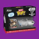 (Pre-Order) Han Solo with Millennium Falcon Funko Bitty POP! Rides Star Wars